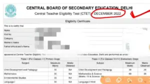 CTET December 2024 Result